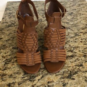 Ralph Lauren brown leather shoes
